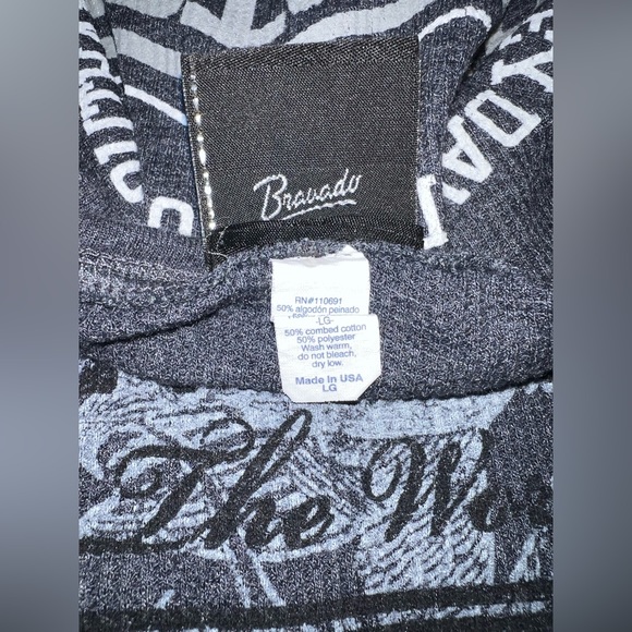 🏍 🦅 Harley Davidson Thermal Waffle Shirt Mass. 🏍 🦅 - Picture 4 of 6